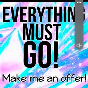 MAKE AN OFFER NOW STUFF MUST GO!!